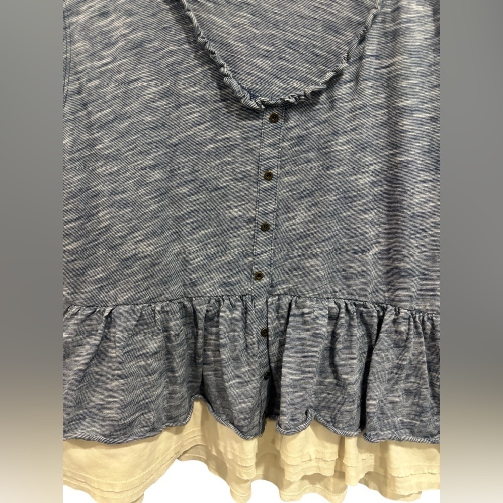 Anthropologie Pilcro Chrissy Babydoll Tank Top Medium - Picture 3 of 10